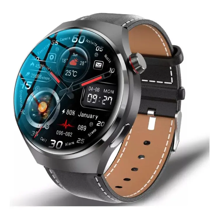 Reloj Inteligente Deportivo Pare   1,53 Inchs PantallaTáctil Completa 360 * 360 HD AMOLED Siempre Muestra,Sport Fitness Tracker Hombres IP68Impermeable Smartwatch,Vigilancia Sanitaria,AI Voice Bluetooth Call Smartwatch 2024 - 1