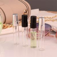 Hidratante, tapa dorada y plateada, viales de muestra, contenedor cosmético transparente, atomizador de Perfume, botella de vidrio recargable, botella pulverizadora - details 4