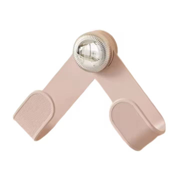 Ventosa de distancia ajustable, estante para tapas de ollas, ahorra espacio, soporte para tapas de ollas de montaje en pared de estilo nórdico, Color crema sin perforaciones - 1