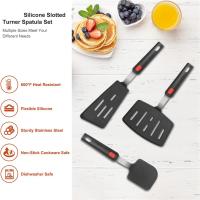 Espatula de Silicona Resistente al Calor de 600F Perfecta para Huevos, Hamburguesas, Crepes - details 3