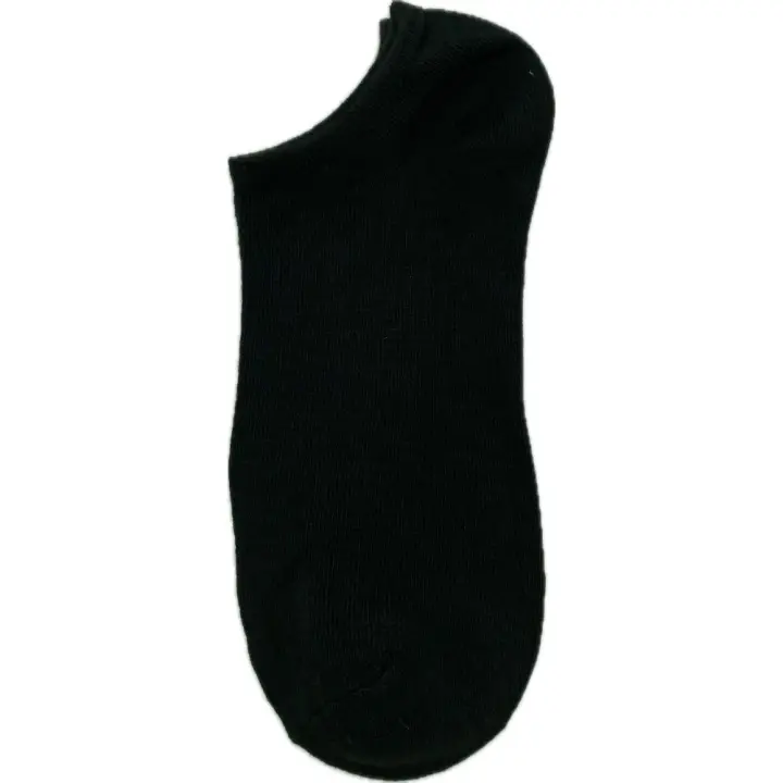 Hola Sox Mujeres Calcetines Cortos Respirable Unisex, talla 35-40 Tobilleros Algodón Calcetines, Antideslizantes Invisibles Diarios Cómodos Calcetines（Negro o Blanco） - 1