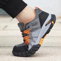 Zapatillas de trabajo con punta de acero para hombre, zapatos de seguridad a prueba de perforaciones, botas, calzado de seguridad indestructible a la moda, novedad de 2023 - details 22