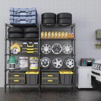 Estantería de Almacenamiento de 4 Niveles de Metal Ajustable en Altura para Cocina y Despensa - details 26