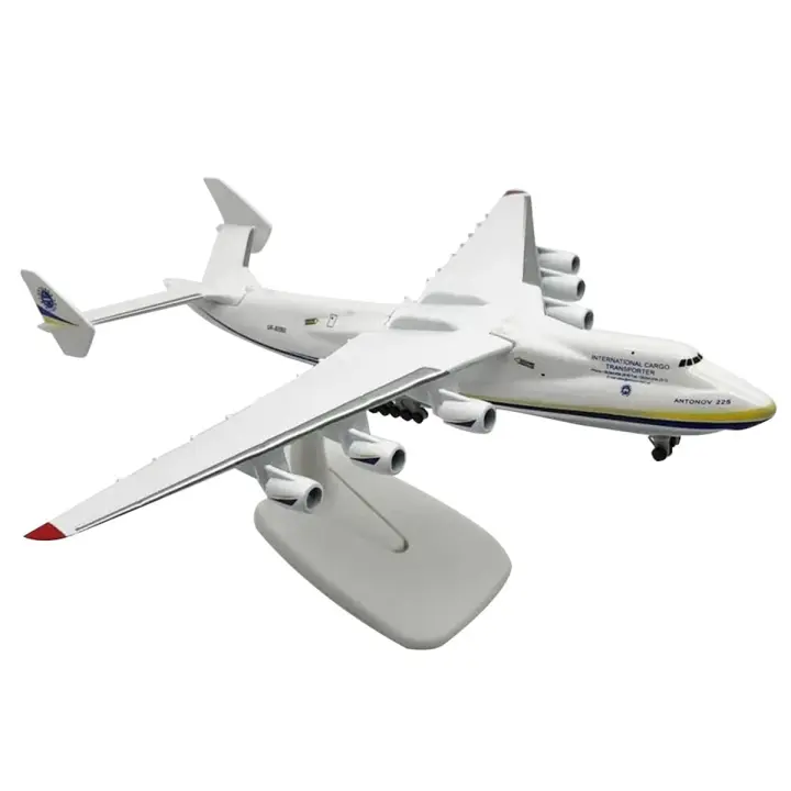 Modelo de avión Antonov An-225 Mriya de aleación de Metal, réplica a escala 1/400, juguete de avión para colección - 1