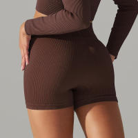 Pantalones cortos deportivos para mujer, mallas transpirables de cintura alta para yoga, correr, ciclismo, entrenamiento, gimnasio, verano - details 25