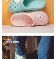 Zuecos de plataforma para mujer, zapatos de jardín al aire libre, sandalias de piscina, chanclas de baño, sandalias de playa - details 17