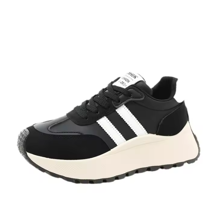 Zapatillas de Moda para Mujeres Otoño 2024 Altura Ajustable con Suela Gruesa - 1