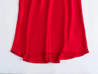 TRAFZA-vestidos de moda de verano para mujer, Color sólido, sin mangas, Espalda descubierta, decorados, con cordones, Vintage, Chic, largos - details 8