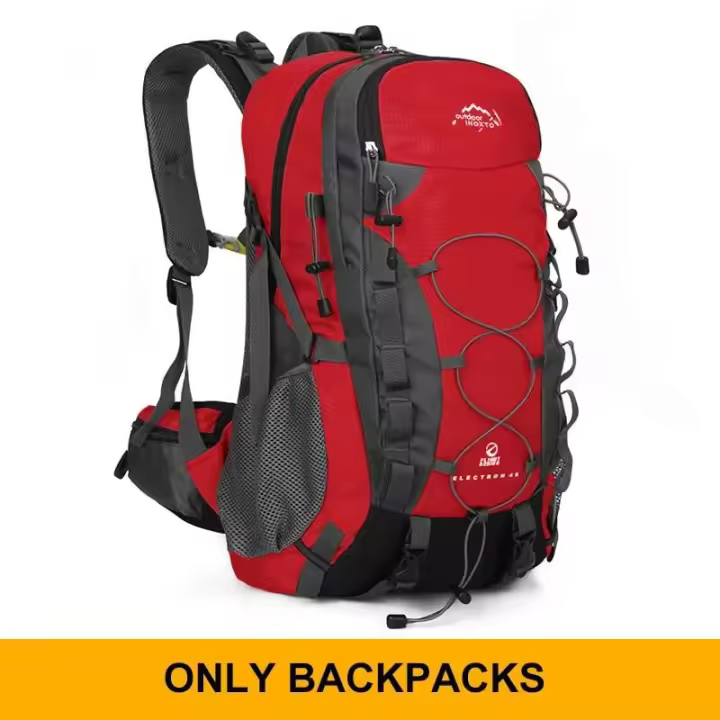 Almacenamiento resistente bolsa de 40 litros viaje táctico senderismo montañismo senderismo Camping mochila - 1