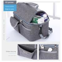 Bolsa de almuerzo reutilizable con aislamiento térmico para hombres y mujeres, multifuncional, 8L, refrigerador y caja de almuerzo para mantener el calor, a prueba de fugas, impermeable - details 3