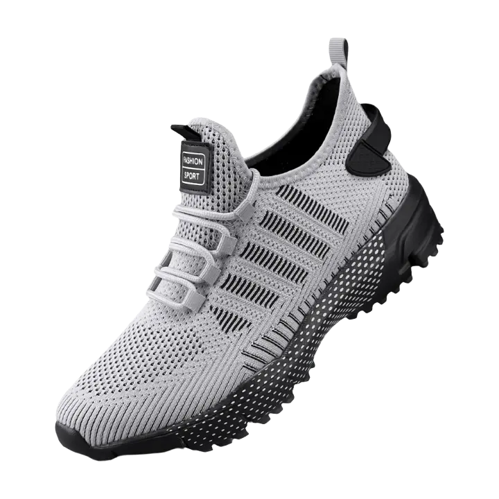 Zapatillas de deporte antideslizantes y transpirables para hombre: zapatillas informales y elegantes para actividades al aire libre de primavera/verano, jogging y entrenamiento en el parque - 1