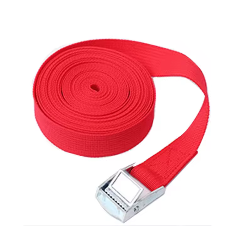 Correa de Tirón de Carga de 2M con Hebilla de Metal Correa de Ratchet Fuerte para Coche, Motocicleta, Bicicleta Accesorios de Coche, Bolsa de Equipaje, Empaque - 1
