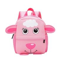 Mochilas escolares de animales para niños pequeños, morral Escolar de neopreno con dibujos de monos en 3D, para guardería - details 6