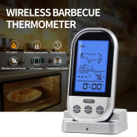 Termómetro inalámbrico para barbacoa, termómetro Digital para horno de cocina, termómetro para alimentos, probador de temperatura de carne remoto inteligente con alarma de sincronización - details 0