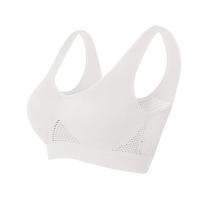 M-6XL Sujetador deportivo calado para mujer, Fitness, Yoga, para correr, gimnasio, acolchado, push up, Top sin costuras, chaleco atlético - details 12
