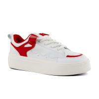 Zapatillas de deporte para mujer, nuevos estilos, encaje creciente de altura para mujer, zapatos transpirables de invierno, hilo de coser de tacón plano de goma - details 5