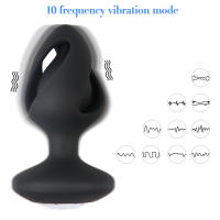 Vibrador Anal de 10 frecuencias, estimulador de tapón Anal con Control remoto, dilatador Anal, masajeador de próstata, juguete sexual - details 4