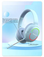 Auriculares Bluetooth 5.1 con Microfono para Juegos Surround Sound Stereo Inalámbrico Luz Colorida para PC Laptop - details 7