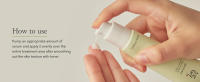 how to use light on serum, centella asiatica + vitamin C