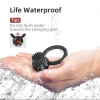 Vibrador con funda, estimulador de succión, Control remoto, anillo de erección del punto G, juguete sexual para clítoris, suministros para adultos - details 8