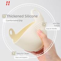 Juego de cuencos para mezclar mascarillas faciales de silicona, 3/4 Uds., máscara suave DIY, cuenco, cepillos, cuidado facial, kits de herramientas de maquillaje multifuncionales - details 8