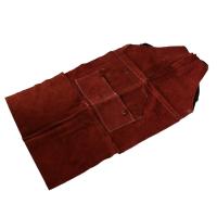 Leather Welding Apron - Heat & Flame-Resistant Heavy Duty Work Forge Apron with 6 Pockets, 42Inch Large - details 2