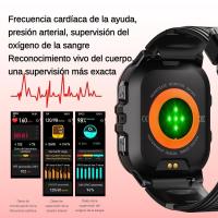 Reloj Inteligente Militar para Hombres SANLEPUS, Smartwatch con Pantalla AMOLED de 1.96