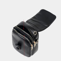 Bolso Cruzado de Cuero PU para Mujer Diseño Sencillo Marca Retro Bolsos de Mano Primavera - details 23