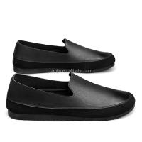 Nuevos zapatos informales de alta calidad para hombre, cuero a cuadros, antideslizantes, Mokasin barato 2023, India - details 8