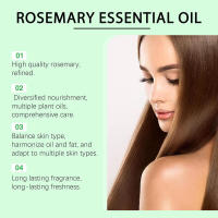 El aceite esencial de romero para el cabello fortalece y nutre el cabello, proporcionando un cuidado suave e hidratante del cuero cabelludo. - details 6