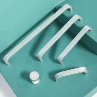 Manijas de gabinete negro, tiradores cuadrados para cajones y armarios, pomos dorados para puertas de baño, muebles, manija de cocina - details 17
