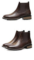 Botas Chelsea con bordado de Jersey para hombre Moda en tus pies - details 9