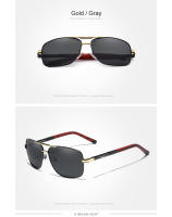 KINGSEVEN-gafas de sol polarizadas para hombre y mujer, lentes de aluminio con montura a la moda, para conducir, 2023 - details 6