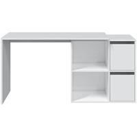 despacho Reversible, Mesa multiposición, Estudio, Modelo Adapta, Acabado en Blanco Artik - details 1