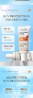 SPF90+ Protección UV Protección solar Blanqueamiento Hidratante Protección solar para rostro y cuerpo Cuidado de la piel y antienvejecimiento - details 2