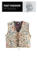 ZAR4-Chaleco informal elegante y moderno de jacquard multicolor para mujer, novedad de verano, 2024 - details 2