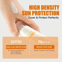 SPF90+ Protección solar facial y corporal Hidratante Blanqueamiento Cuidado de la piel Protección UV antienvejecimiento - details 1