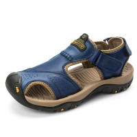 Sandalias de cuero para hombre, zapatos informales, ligeros y cómodos, de talla grande 38-48 - details 22