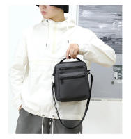 Bolso Cruzado de Oxford Casual Bolso de Negocios de Hombro Único de Poliéster Suave con Cierre de Cremallera Tendencia Callejera - details 13