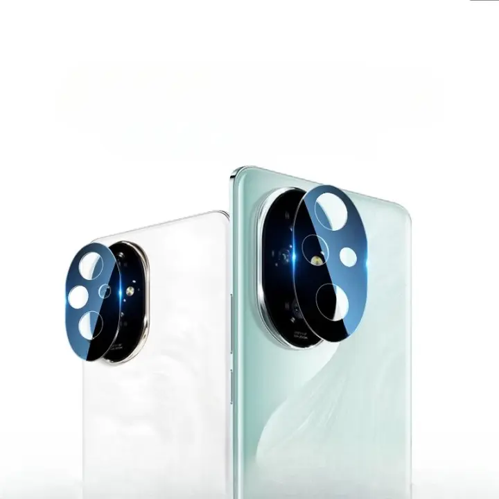 Honor 200 Pro Funda de Lente de Cámara 3D con Vidrio Templado Protector de Cámara de Electrónica - 1