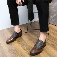 Mocasines de tacón bajo para hombre, zapatos de negocios, alta calidad - details 5
