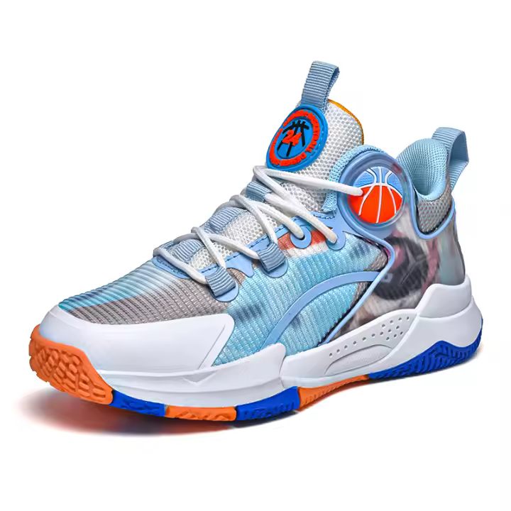 Nuevos zapatos de baloncesto para niños, zapatillas deportivas con plataforma al aire libre, ideales para clases de baloncesto, estudiantes - 1