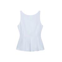 PB&ZA2025 Falda corta estilo dobladillo con lazo decorativo, espalda descubierta, dulce, sencilla, informal, top tipo camiseta con tirantes, ropa de verano para mujer - details 4