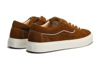 Zapatos casuales de cuero de moda en contraste de piel retro baja para hombre - details 16