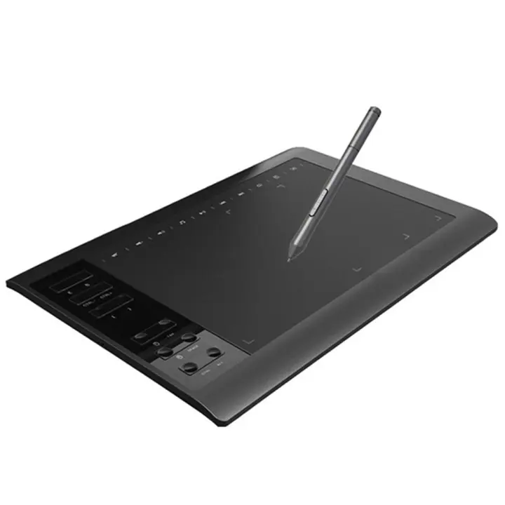 Tableta Digital de 233 puntos tablero de dibujo electrónico de lectura rápida tableta de dibujo con detección de presión de pantalla grande de 10*6 pulgadas - 1
