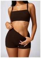 Traje atlético de 2 piezas para mujer, ropa de Yoga de secado rápido, equipo de Fitness, correr, entrenamiento, ropa de ejercicio - details 17