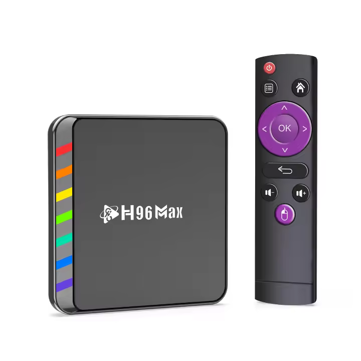 H96 Max W2 Dispositivo de TV inteligente Android 11 S905W2 4GB 32GB 64GB AV1 Quad Core WIFI6 4K Set Top Box reproductor multimedia TV Box - 1