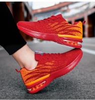 Zapatillas de moda para hombre Fly Weave Suela suave transpirable Antideslizante Zapatillas de deporte ultra ligeras Air Cushion Running Shoes - details 16