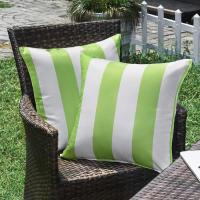 Funda de cojín impermeable colorida para exteriores, funda de almohada moderna y duradera, funda de almohada a rayas, decoración del hogar - details 5