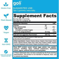 KUNCIAN Se adapta a Goli Ashwagandha Vitamin D Gummy 60 unidades - Mezcla de bayas, KSM-66, vegano, a base de plantas, sin OGM, sin gluten y gelatina - details 4
